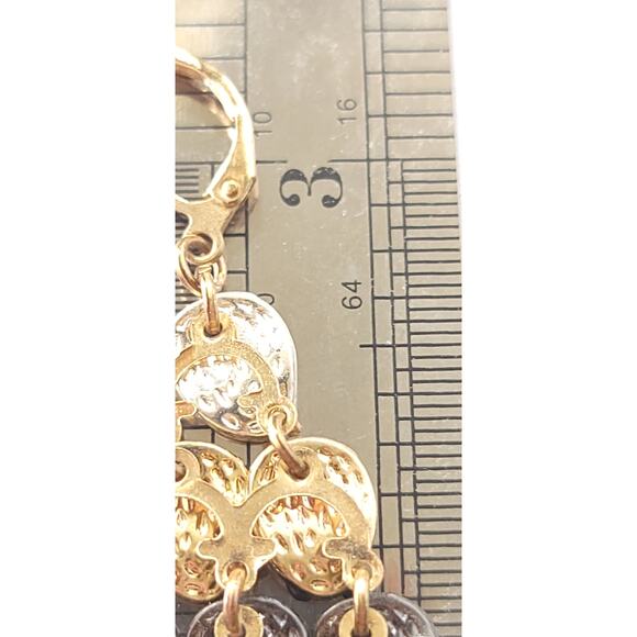 Multi-tone Chandelier Earrings - Picture 12 of 13